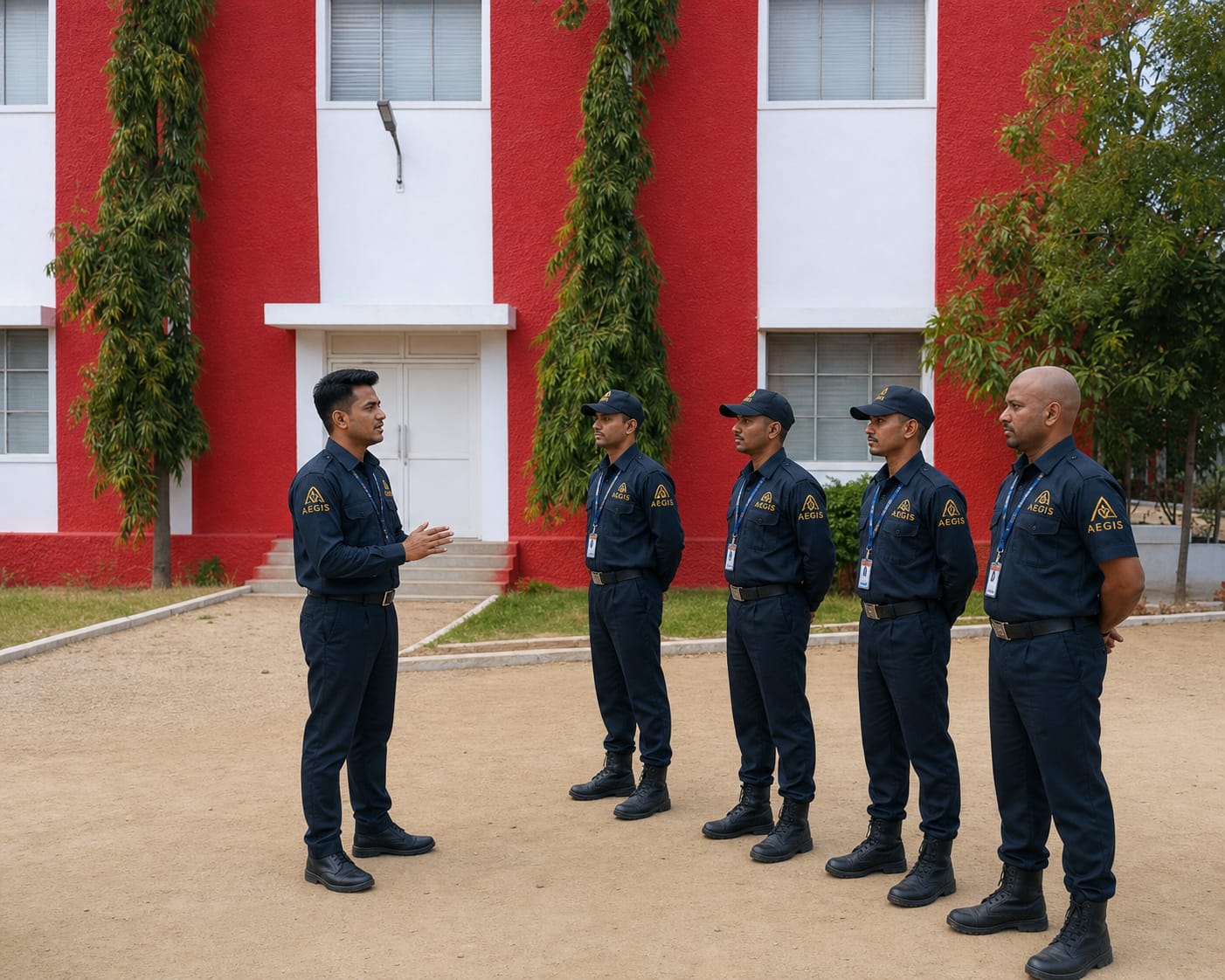Patrolling security