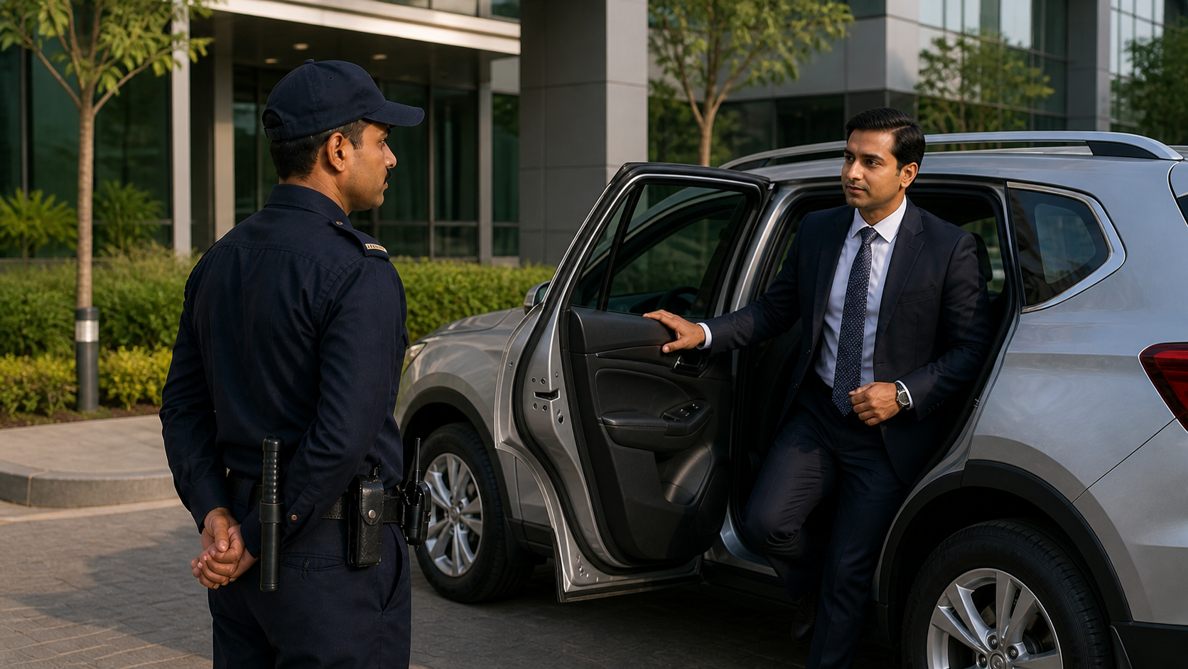 Transport escort security